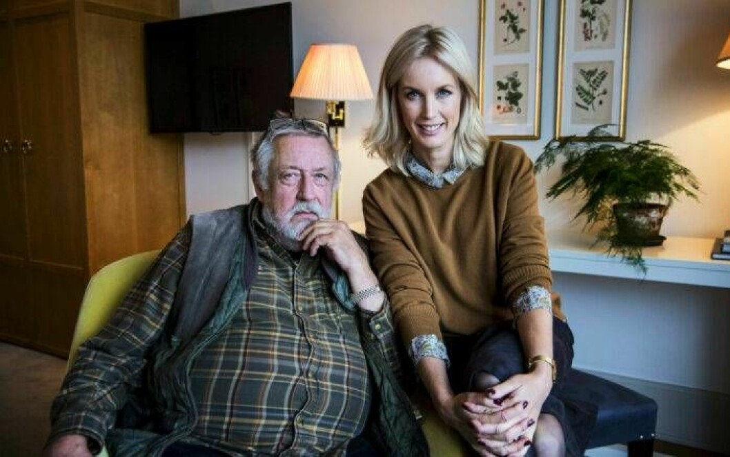 Leif GW Persson och Jenny Strömstedt från Brottsjournalen
