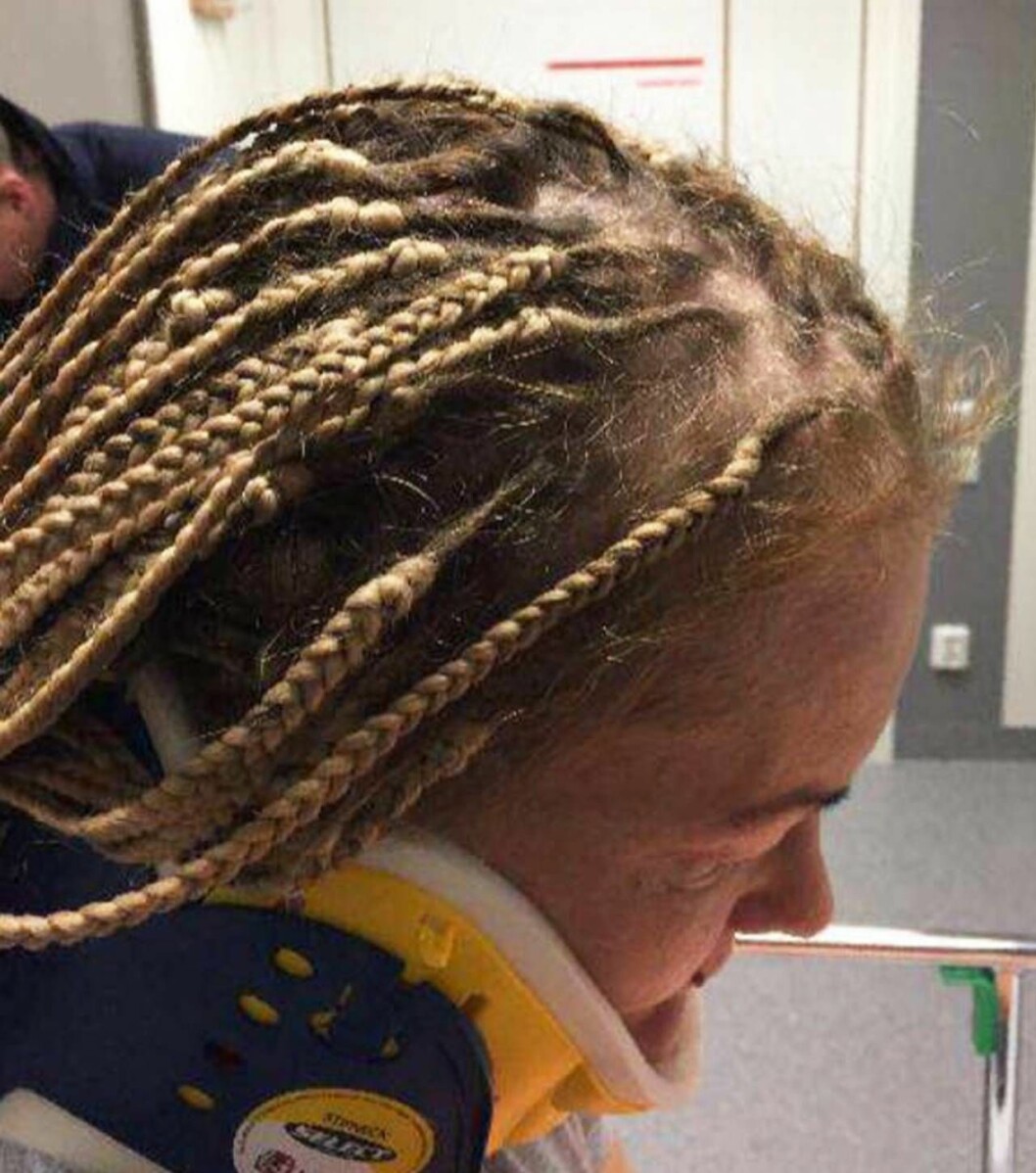 Camilla på sjukhuset