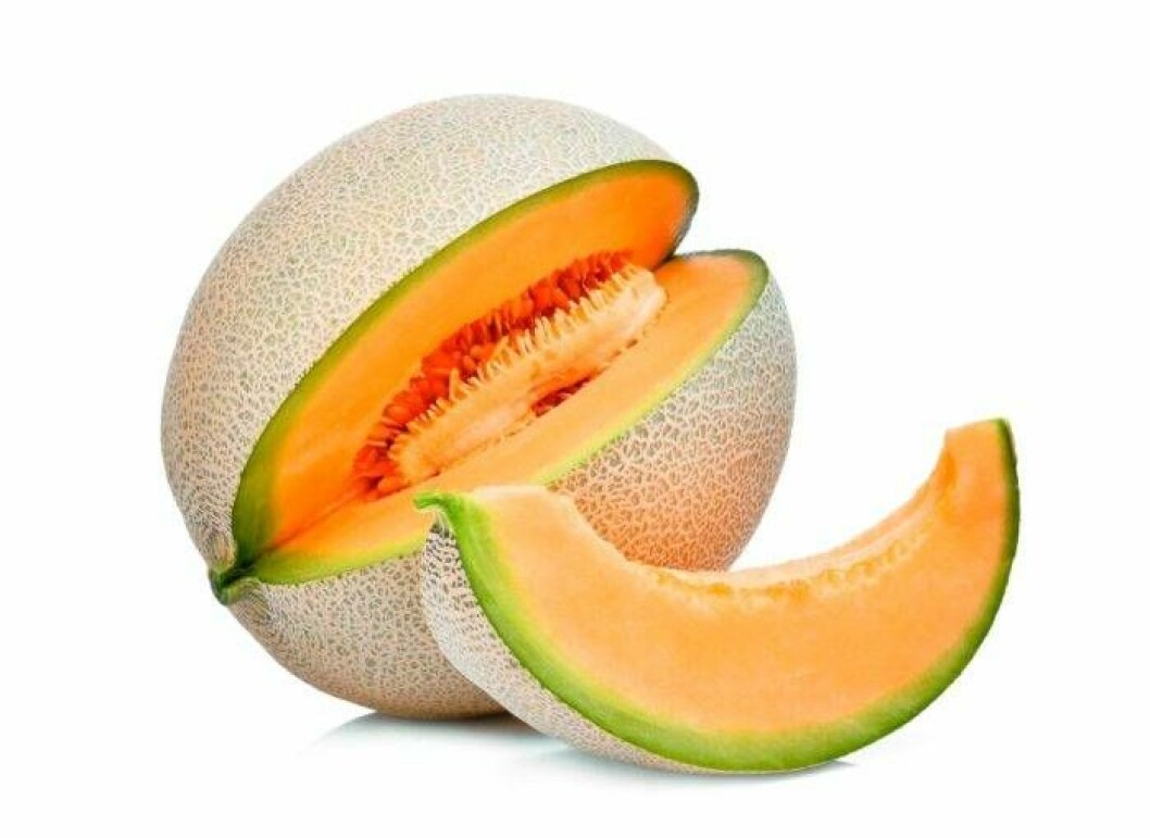 cantaloupemelon innehåller mycket vätska, vilket bidrar till bättre sömn.