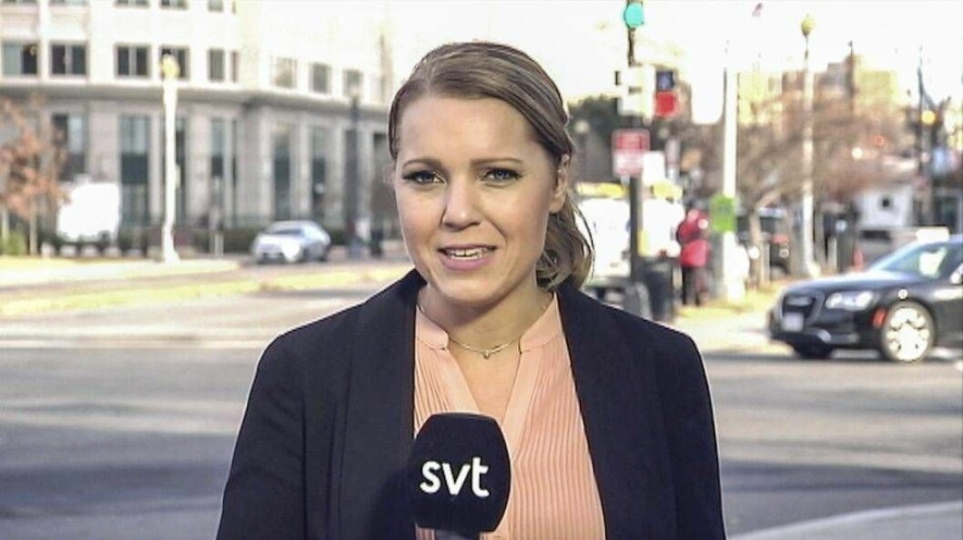 Drömmen för Carina Bergfeldt vore att få intervjua USA:s president Donald Trump i Vita huset. Drömmen för Carina Bergfeldt på Svt vore att få intervjua USA:s president Donald Trump i Vita huset.