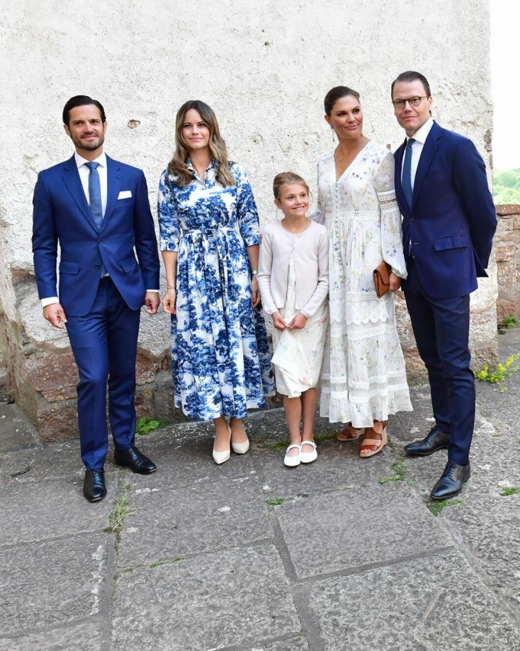 victoriadagen 2020: Carl Philip, Sofia, Estelle, Victoria och Daniel