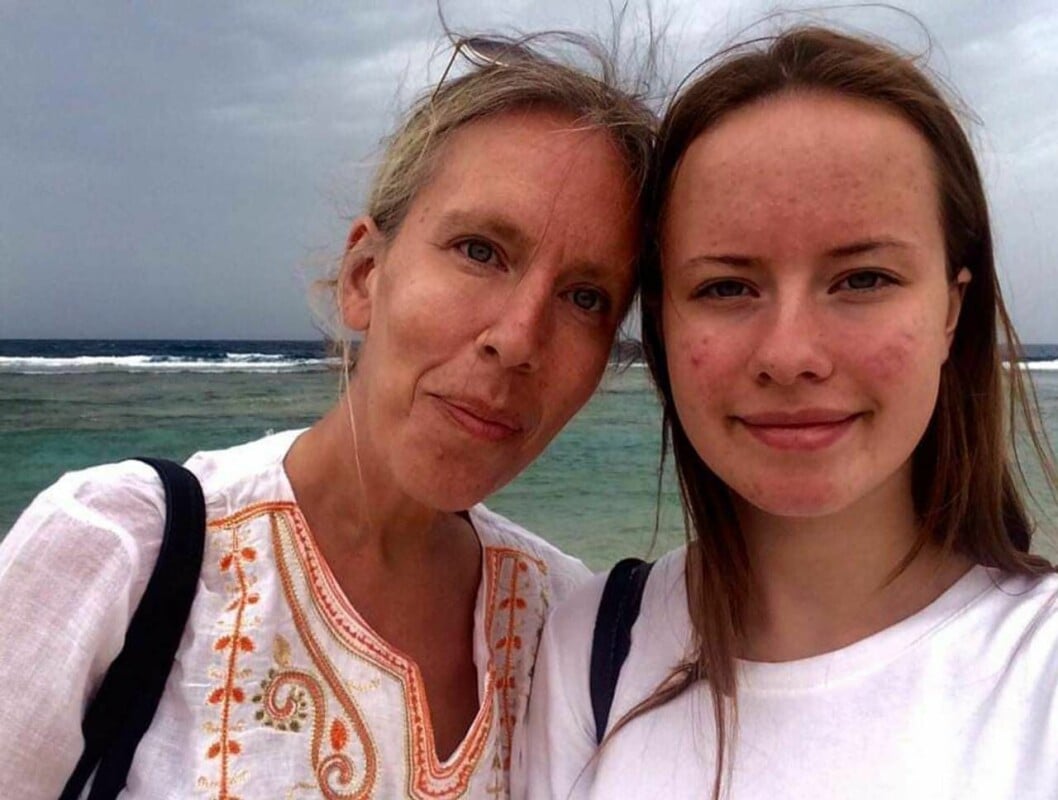 Cecilia Riggo tillsammans med dottern Felicia. Foto: Privat Cecilia Riggo tillsammans med dottern Felicia.
