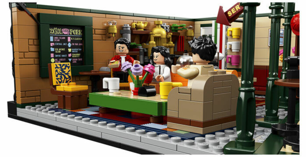 Foto: Lego Central Perk Vänner Lego meny