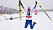 Charlotte Kalla jublar och hoppar efter att ha säkrat sitt första individuella VM-guld i Falun 2015.