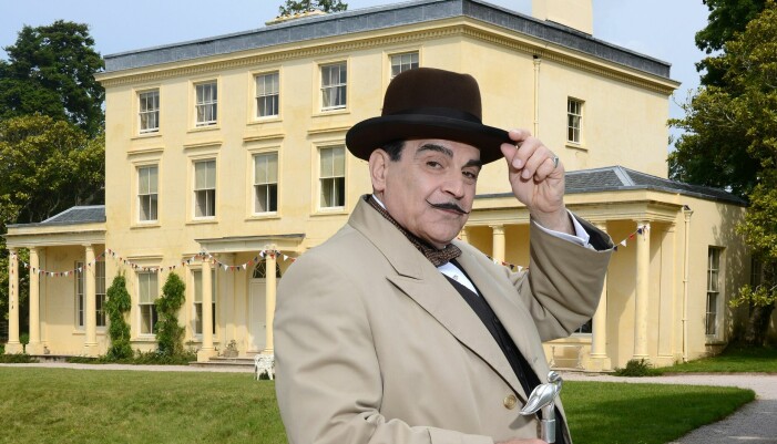 Hercule Poirot spelad av David Suchet
