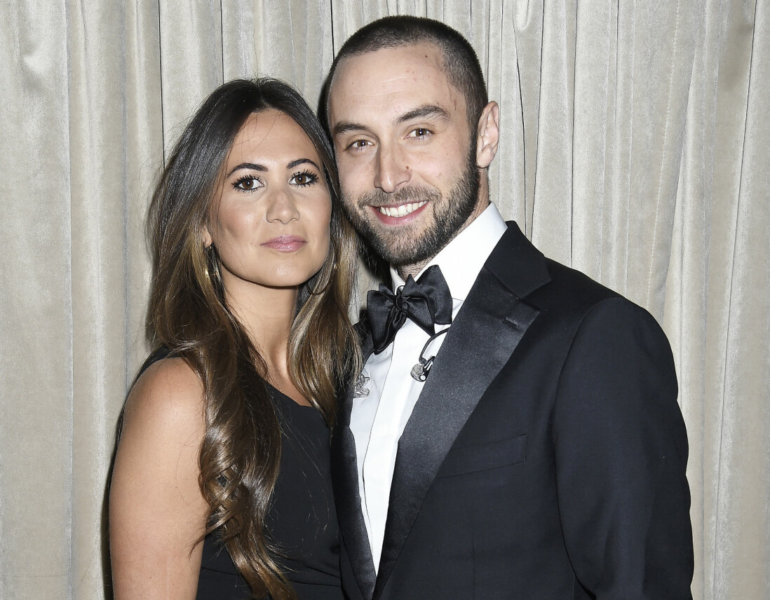 Ciara och Måns Zelmerlöw. Ciara och Måns Zelmerlöw fotograferade på Hamburger börs 2018.