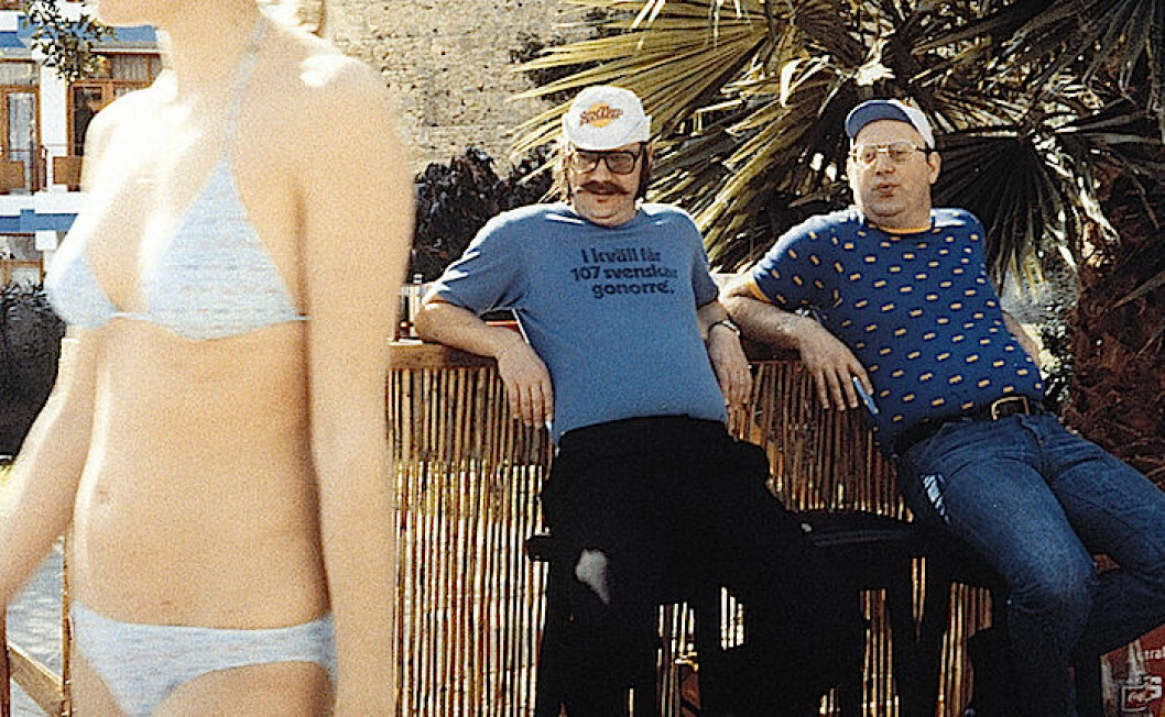 Sällskapsresan. Sven Melander och Roland Jansson.