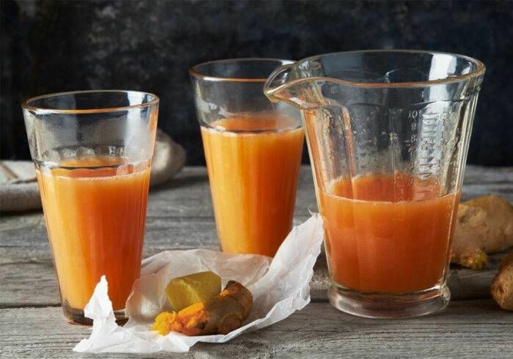 Citrusshot med ingefära