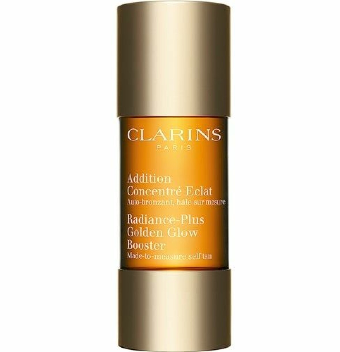 Brun utan sol droppar från Clarins