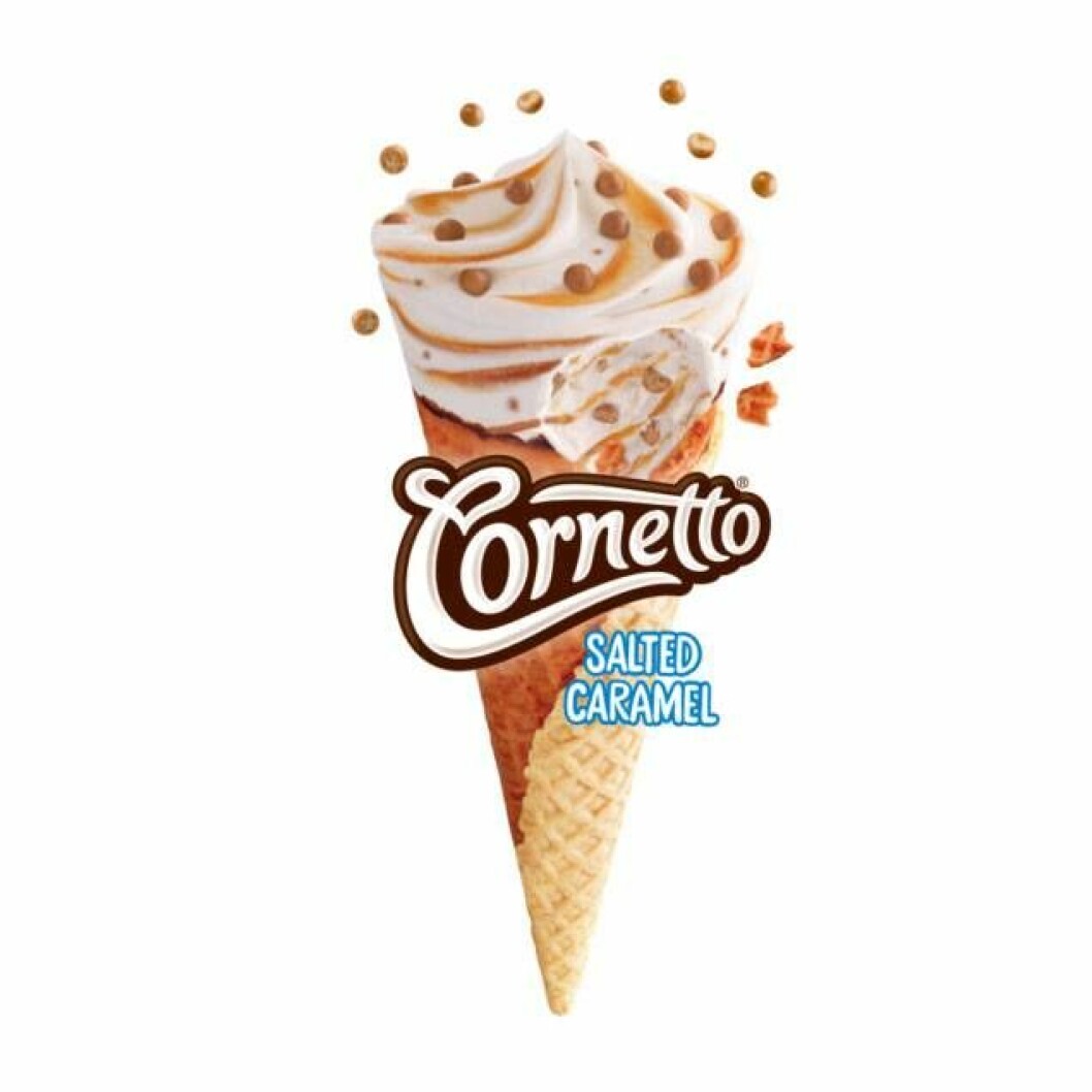 Nya Cornetto Salted Caramel 