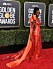 Danai Gurira på röda mattan på Golden Globe