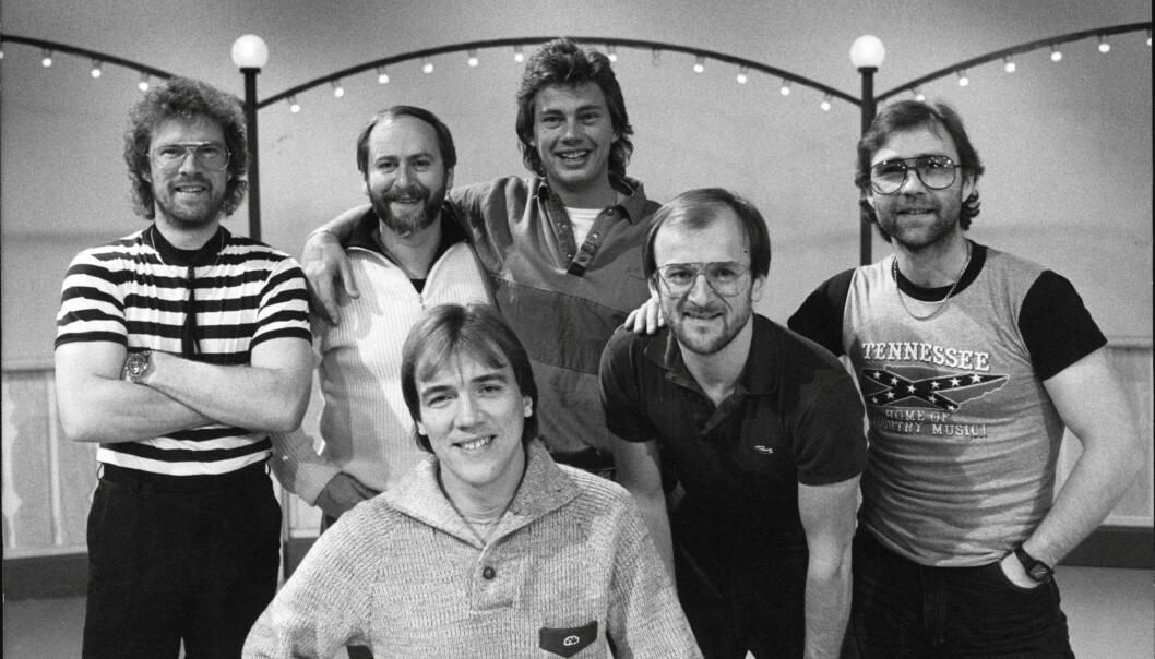 Dansbandet Vikingarna 1983.