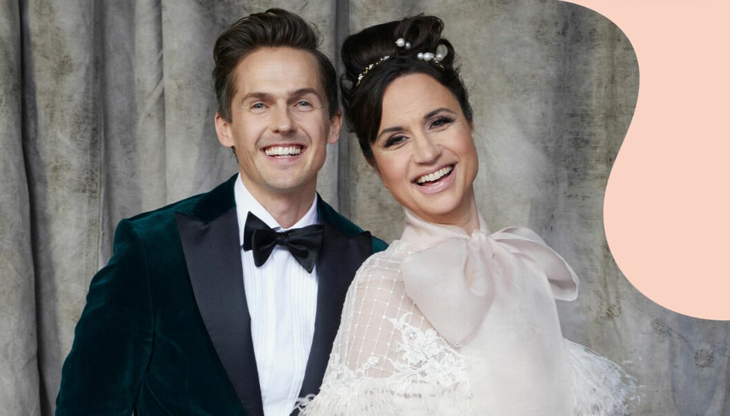 David Lindgren och Petra Mede är programledare för Let's dance 2021.
