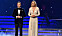 David Sundin och Kristin Kaspersen på Idrottsgalan 2019 i Globen i Stockholm.