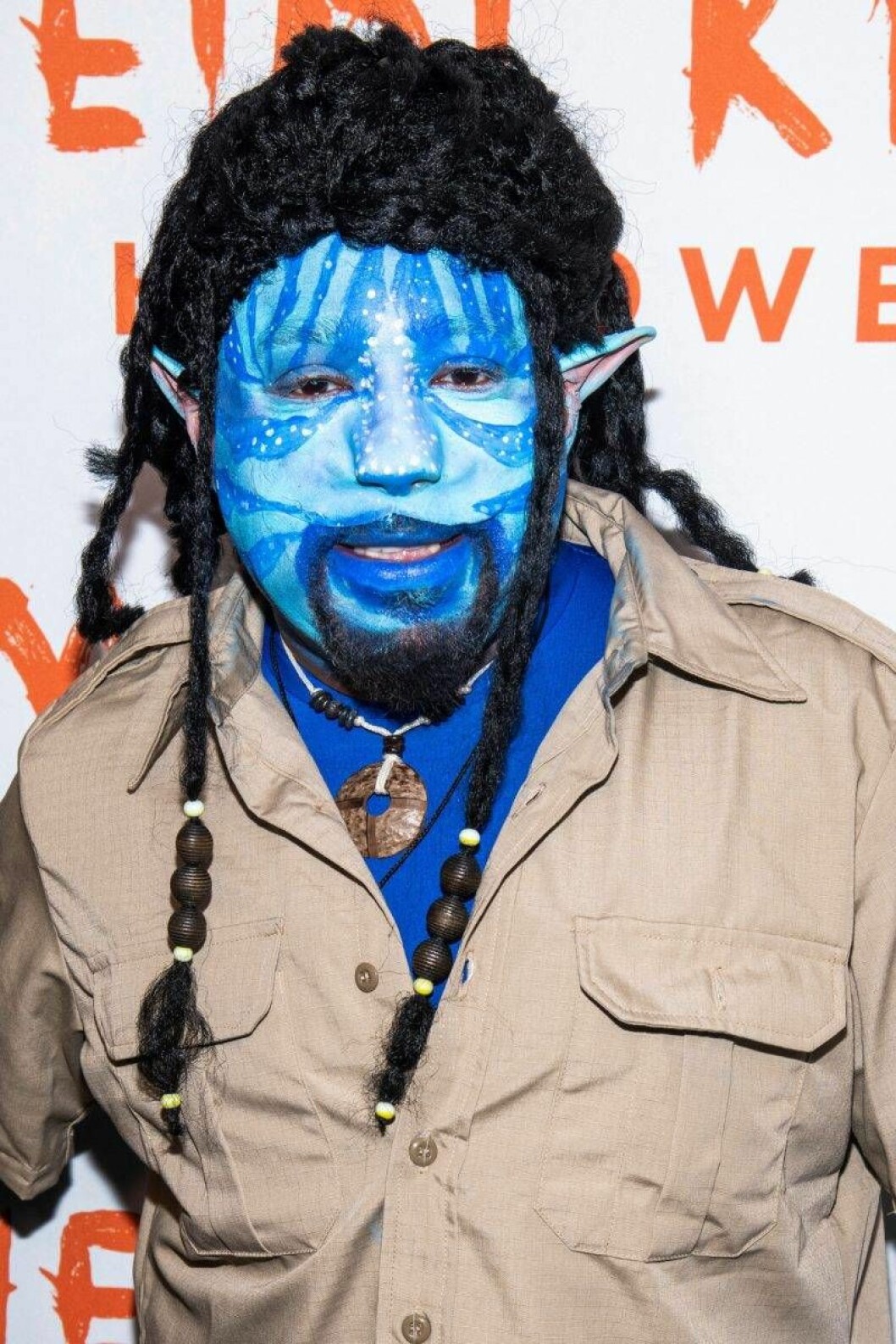 Daymond John på Heidi Klums halloweenfest 2019