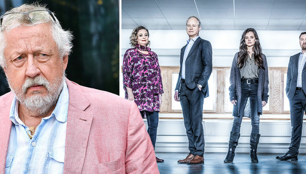 Leif GW Persson har varit delaktig i att ta fram Kanal 5s nya serie Det som göms i snö