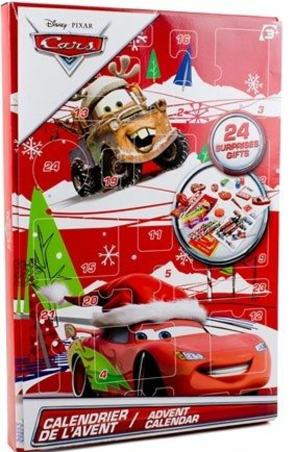 Disney cars adventskalender.
