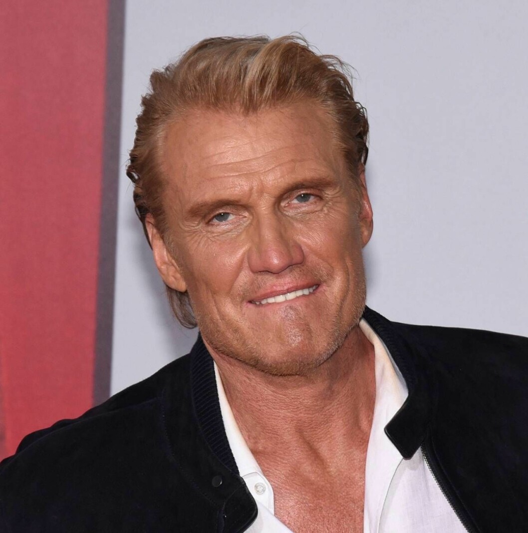 Många ändrade uppfattning om Dolph Lundgren när han berättade om sin svåra barndom. Foto: TT Hollywoodskådisen Dolph Lundgren