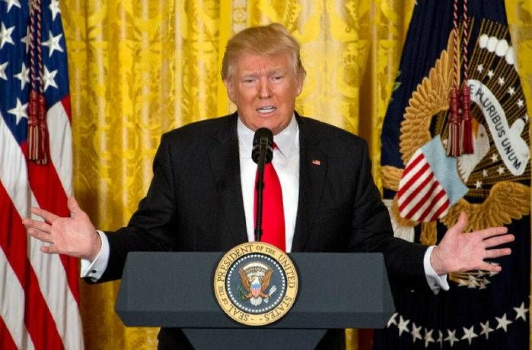 USA:s president Donald Trump. Bild: Ron Sachs USA:s president Donald Trump