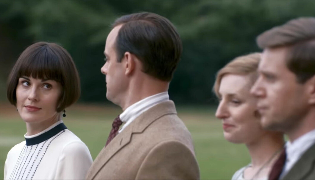 Lady Mary med flera i Downton Abbey-filmer