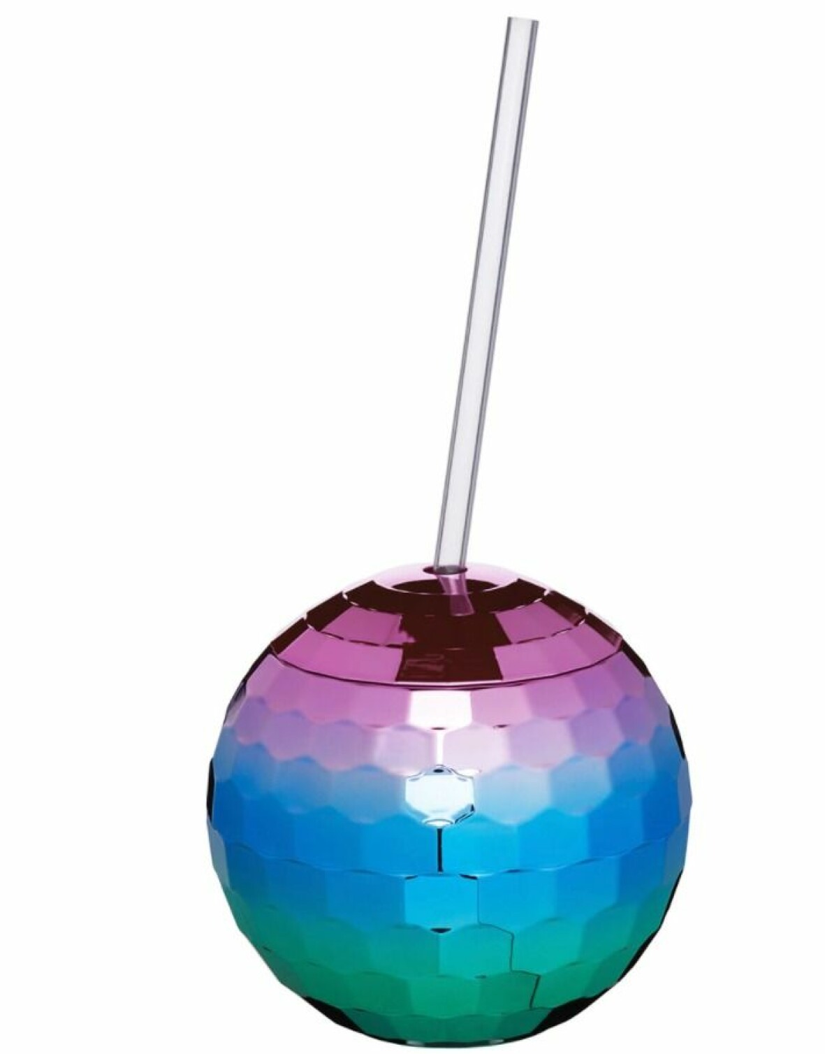 Drinkglas i form av en discokula