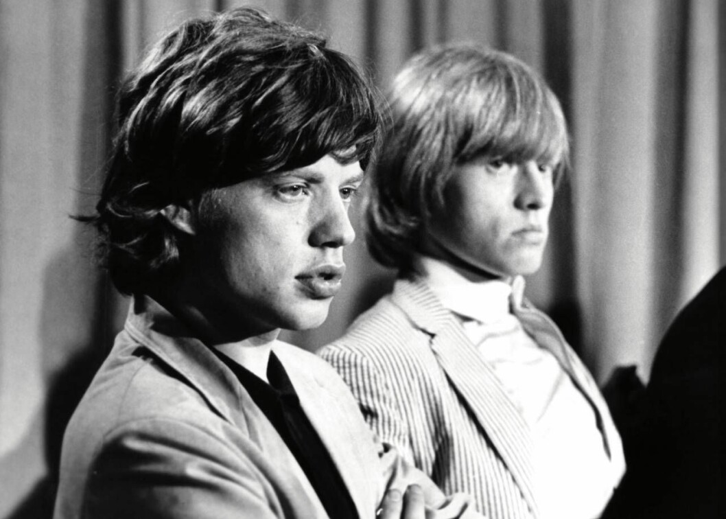 Mick och Brian i juni 1964.