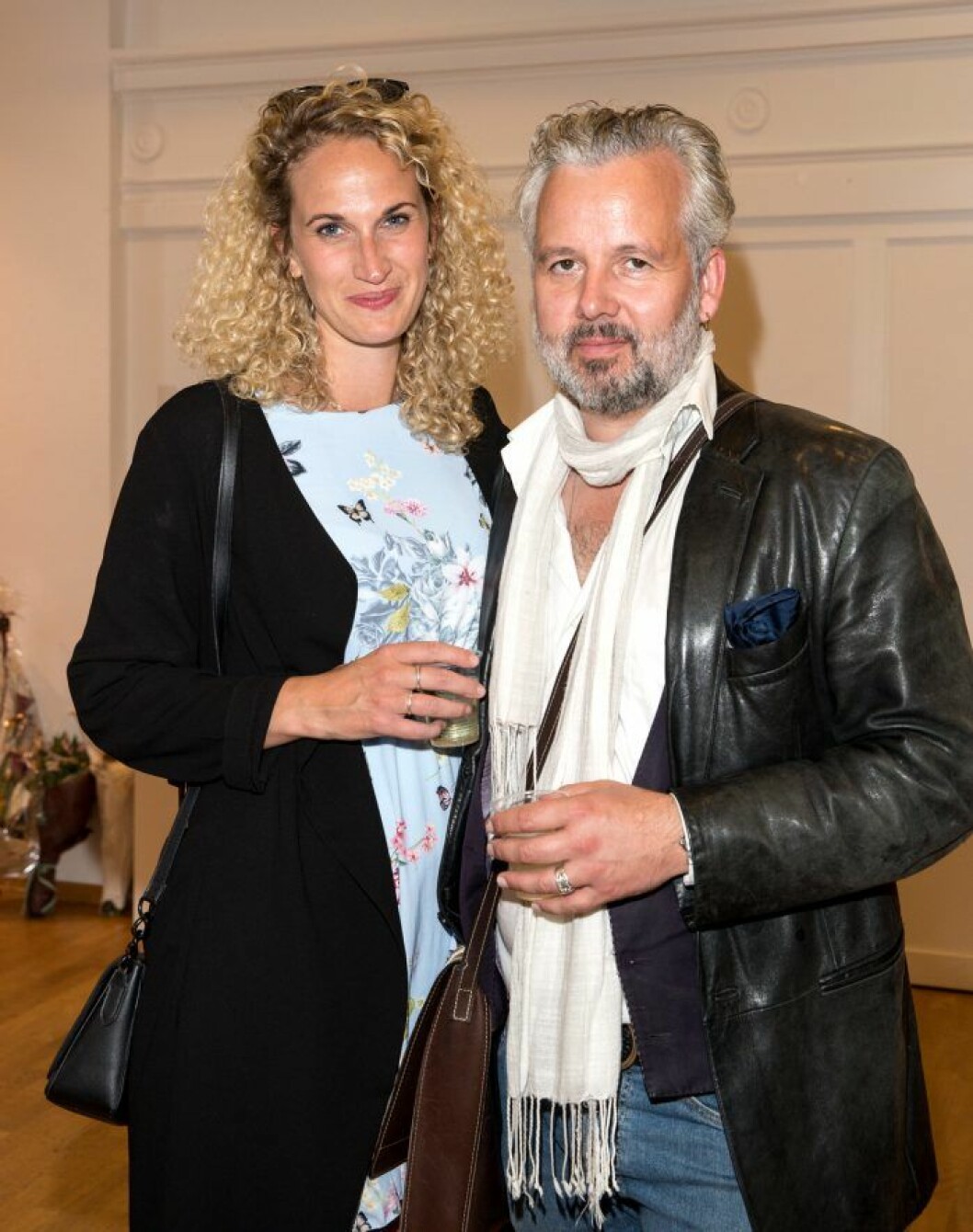 Ari Behn med nya kärleken Ebba Rysst Heilmann 2017.