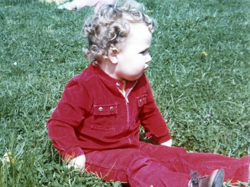Melchior? Nej, detta är en ung Edward Blom. Likheterna mellan far och son är slående! Privat: Foto Edward Blom som barn.