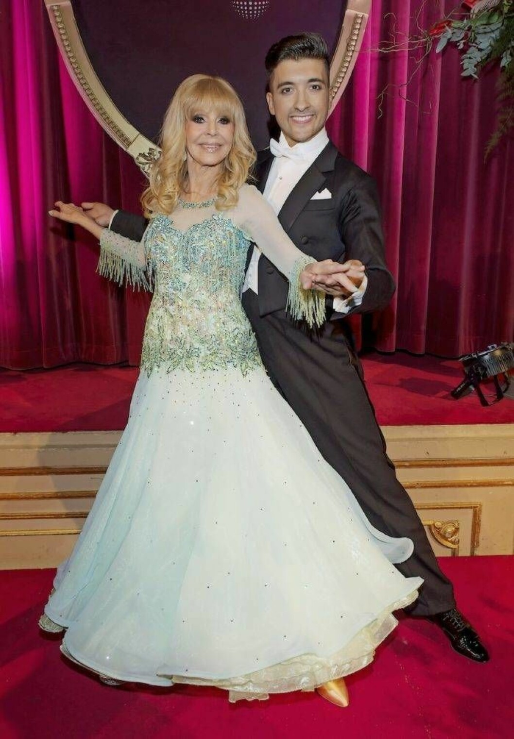 Britt är den äldsta som dansat i Let’s dance. Foto: IBL Britt Ekland är den äldsta som dansat i Let