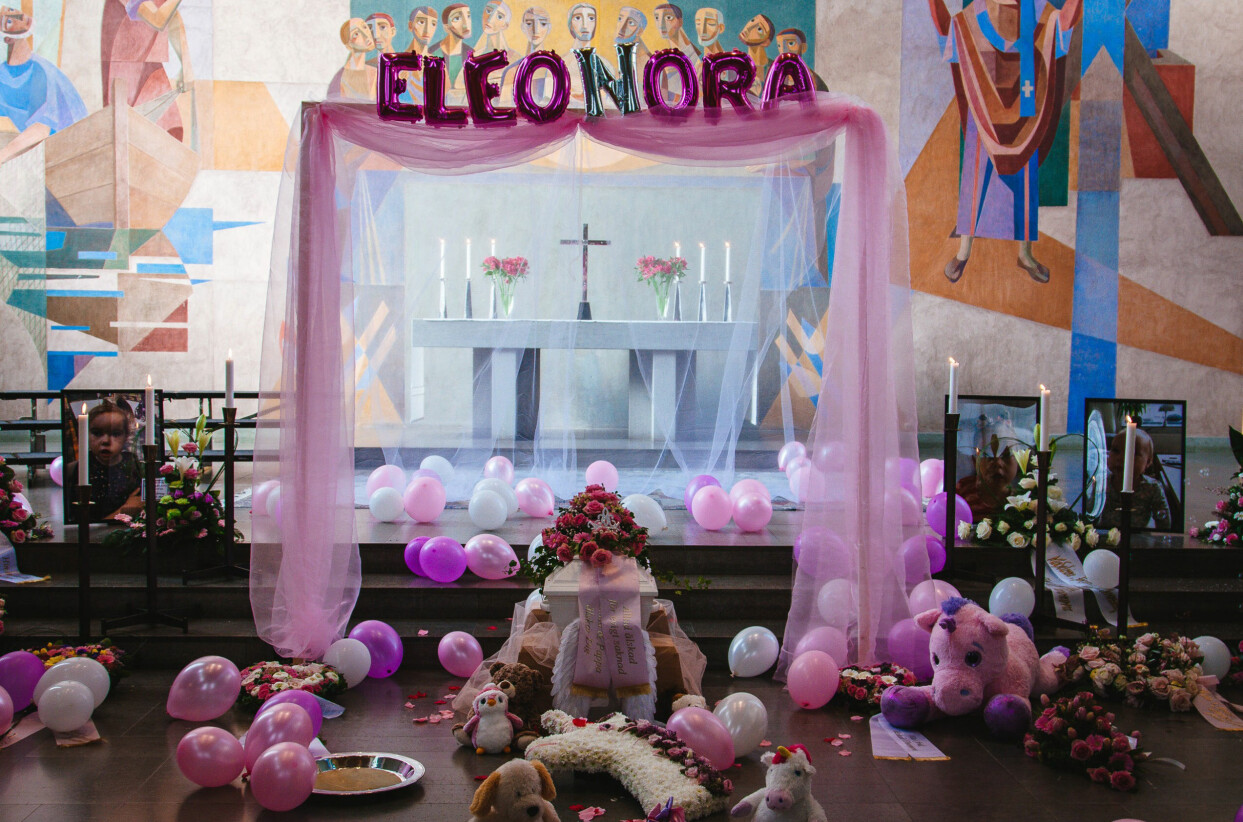 Eleonora begravdes på internationella kvinnodagen, den 8 mars, 2019. Foto: Stefan Petersén Eleonora Aldins begravning i Malmö 2019.