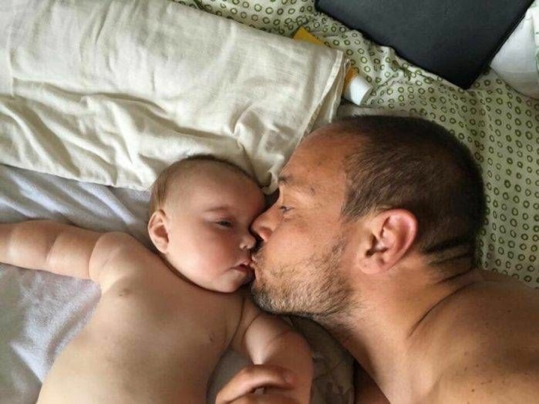 Rickard Lundqvist tillsammans med dottern Eleonora Aldin. Foto: Privat Rickard Lundqvist tillsammans med dottern Eleonora Aldin.