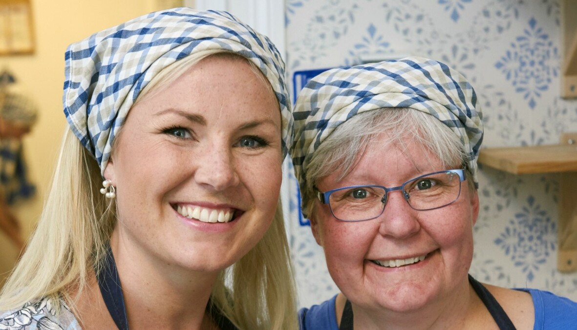 Elisa sommarjobbade på Hajstorps slusscafé och sålde glass. Foto: Thommy Hvitfeldt Elisa Lindström i Töreboda.