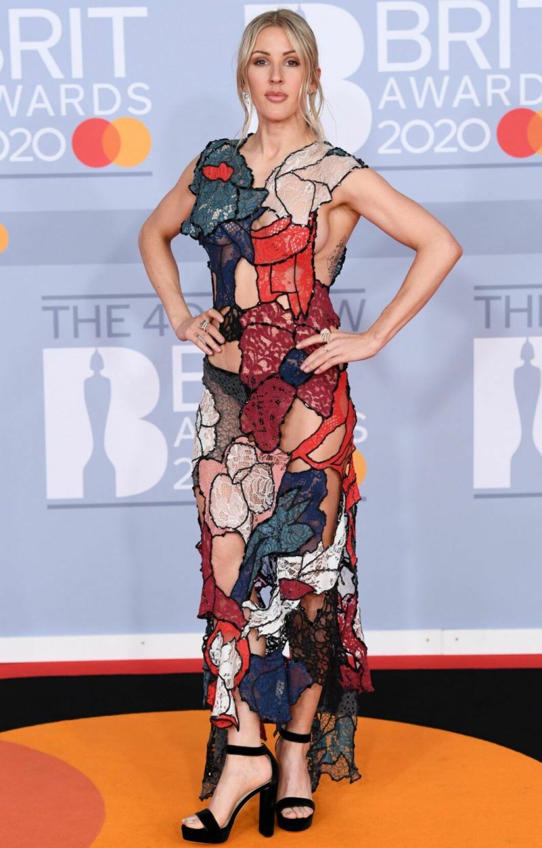 Ellie Goulding. Ellie Goulding på Brit Awards 2020.