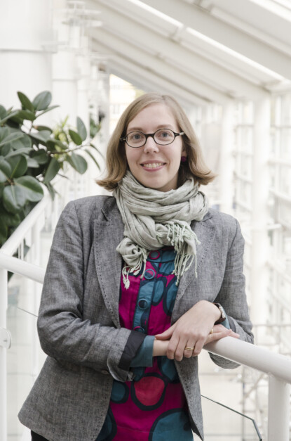 Emilia Aldrin på Högskolan i Halmstad har skrivit avhandlingen ”Namnval som social handling”. Foto: Wikimedia commons/Joachim Brink Emilia Aldrin, namnforskare Högskolan i Halmstad