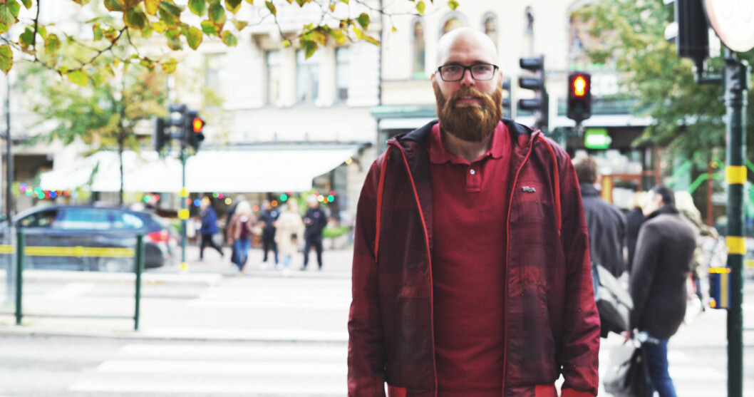 Eric Bergström, skapare av Ångestskolan.