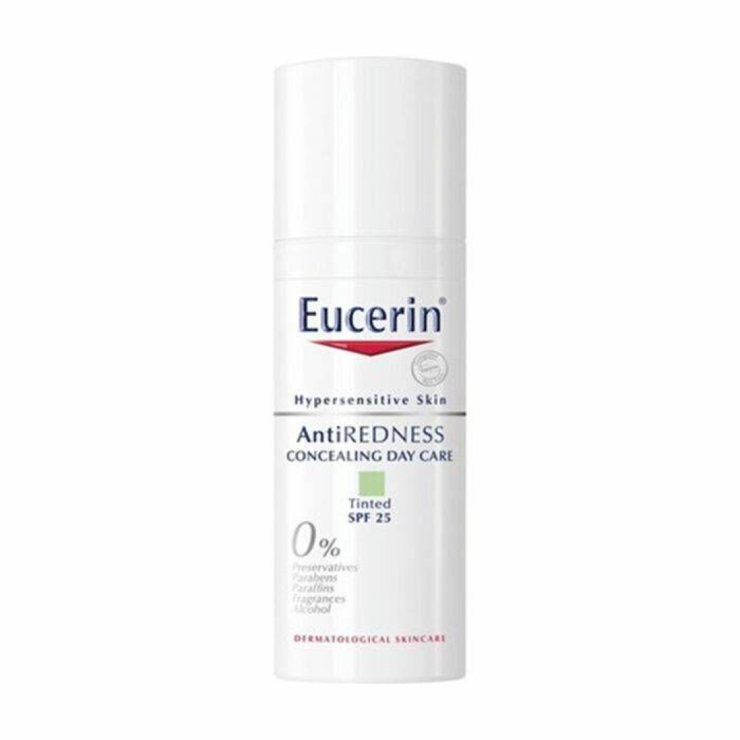 Kräm med antiredness funktion