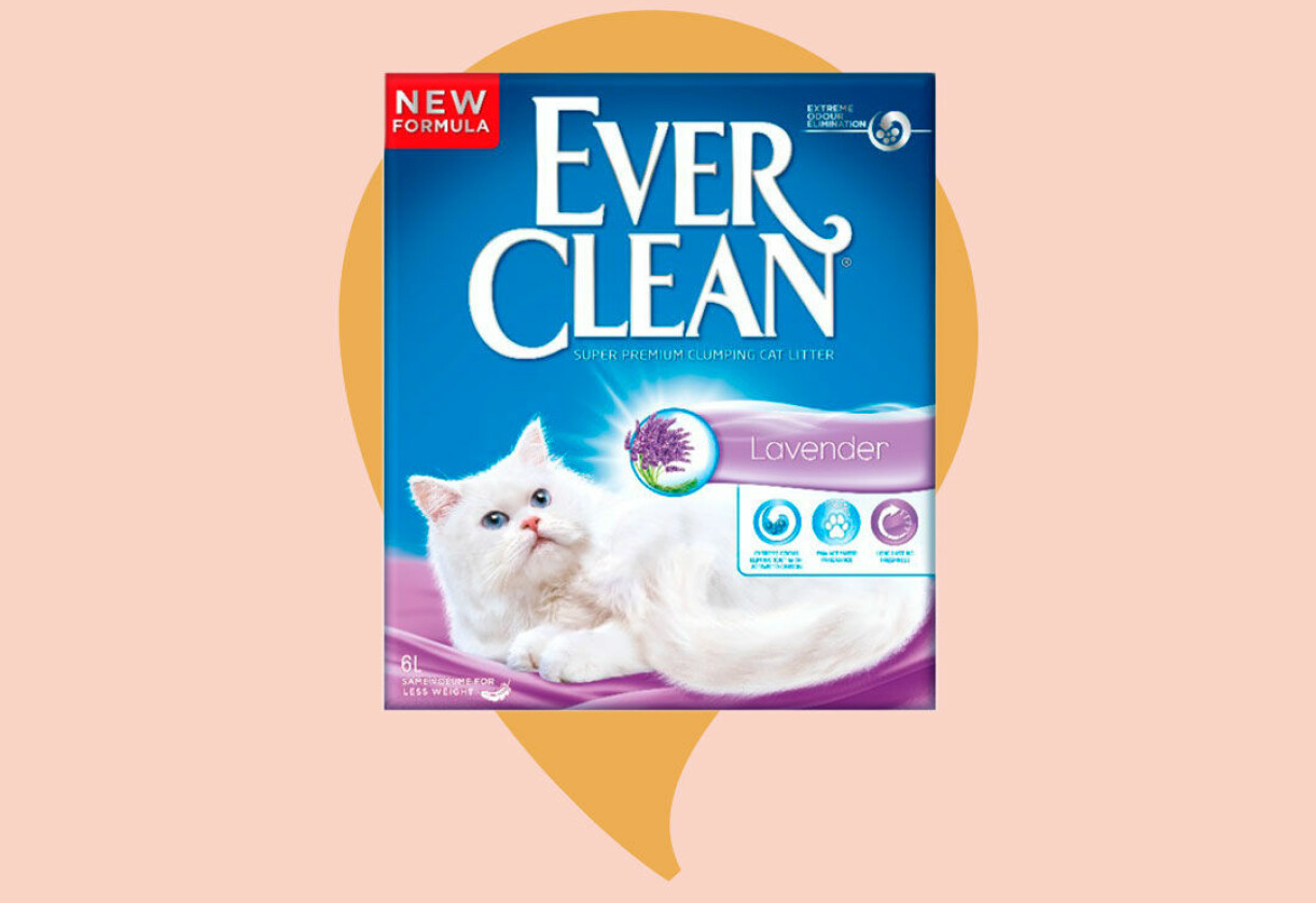 Kattsand Everclean lavendel