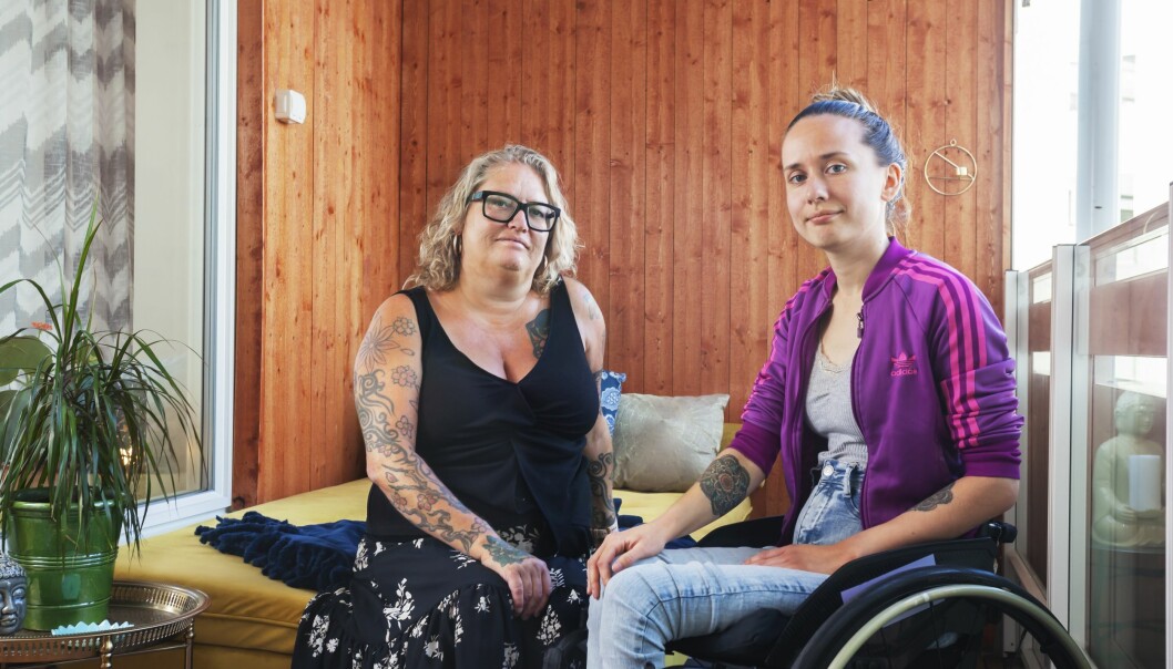 – Jag önskar att alla skulle njuta mer av livet, för det går inte i repris, säger My. Ewa och My