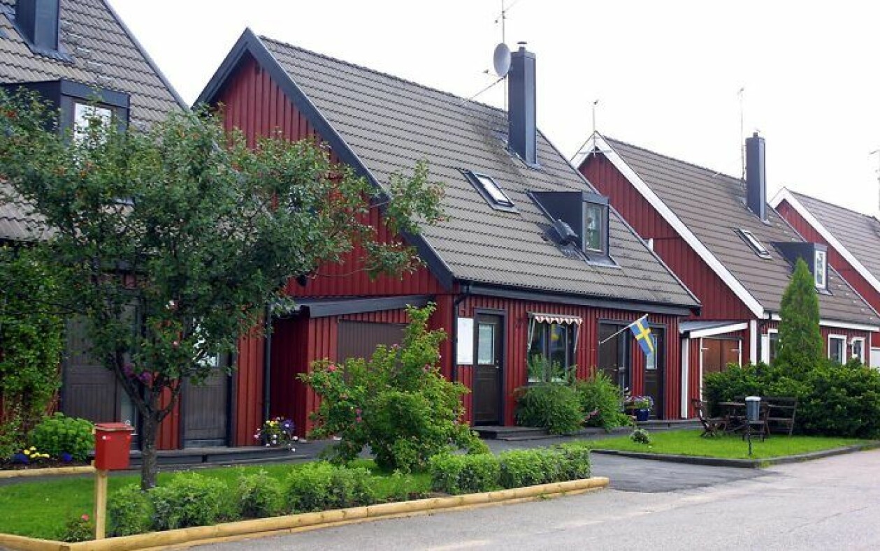 Ewa och Olle Westlings hus på Smältvägen i Ockelbo. Ewa Olle Westling Ockelbo