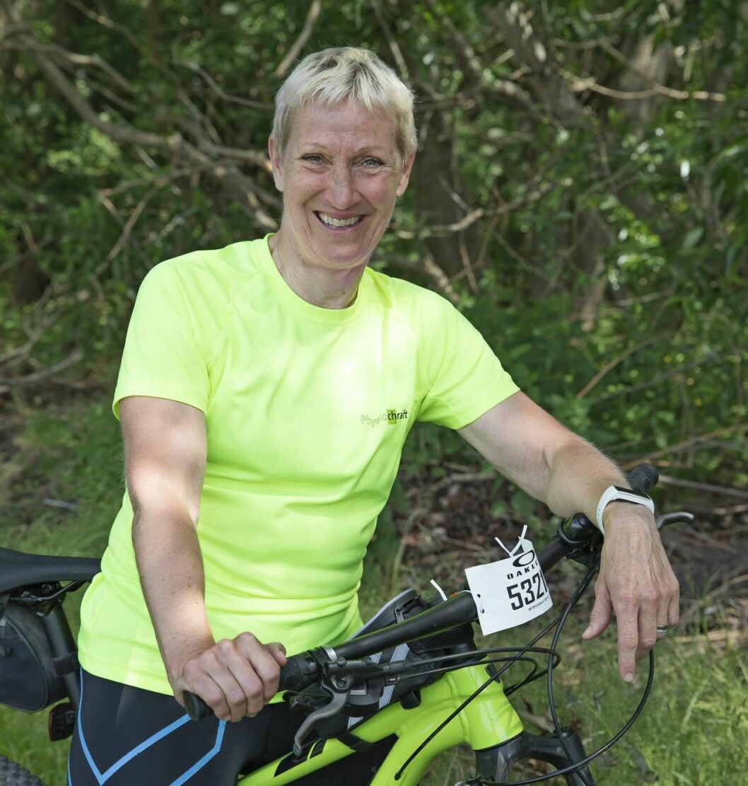 Carina Hammarstrand arbetar som fysioterapeut. Carina Hammarstrand, fysioterapeut