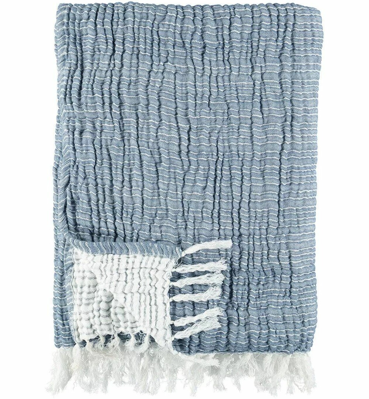 Indigo pläd.