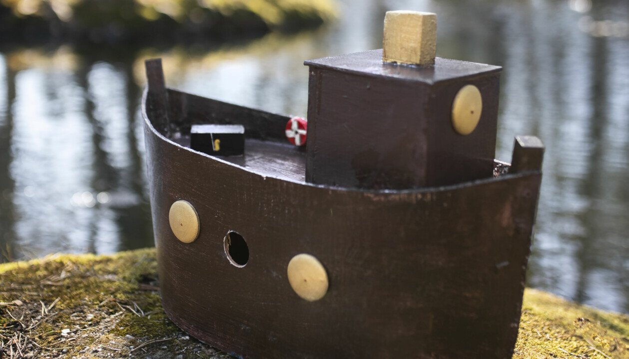 "Piratskeppet". Foto: Naturskyddsföreningen Fågelholken Piratskeppet.