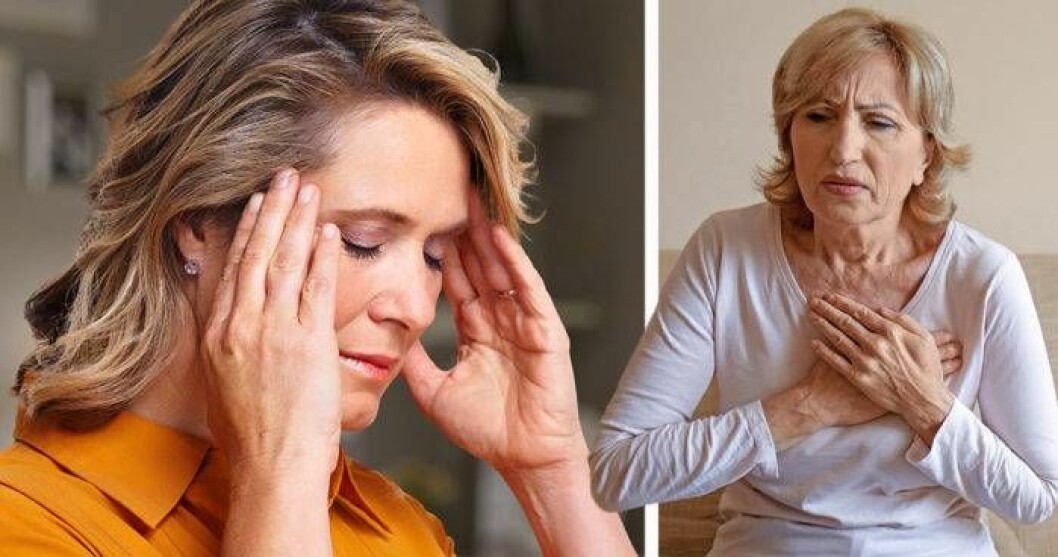 Tecken på stroke.