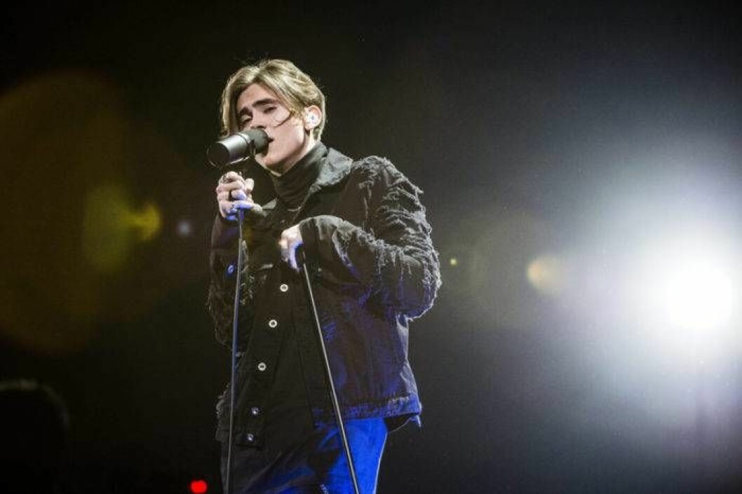 Felix Sandman i Melodifestivalen 2018