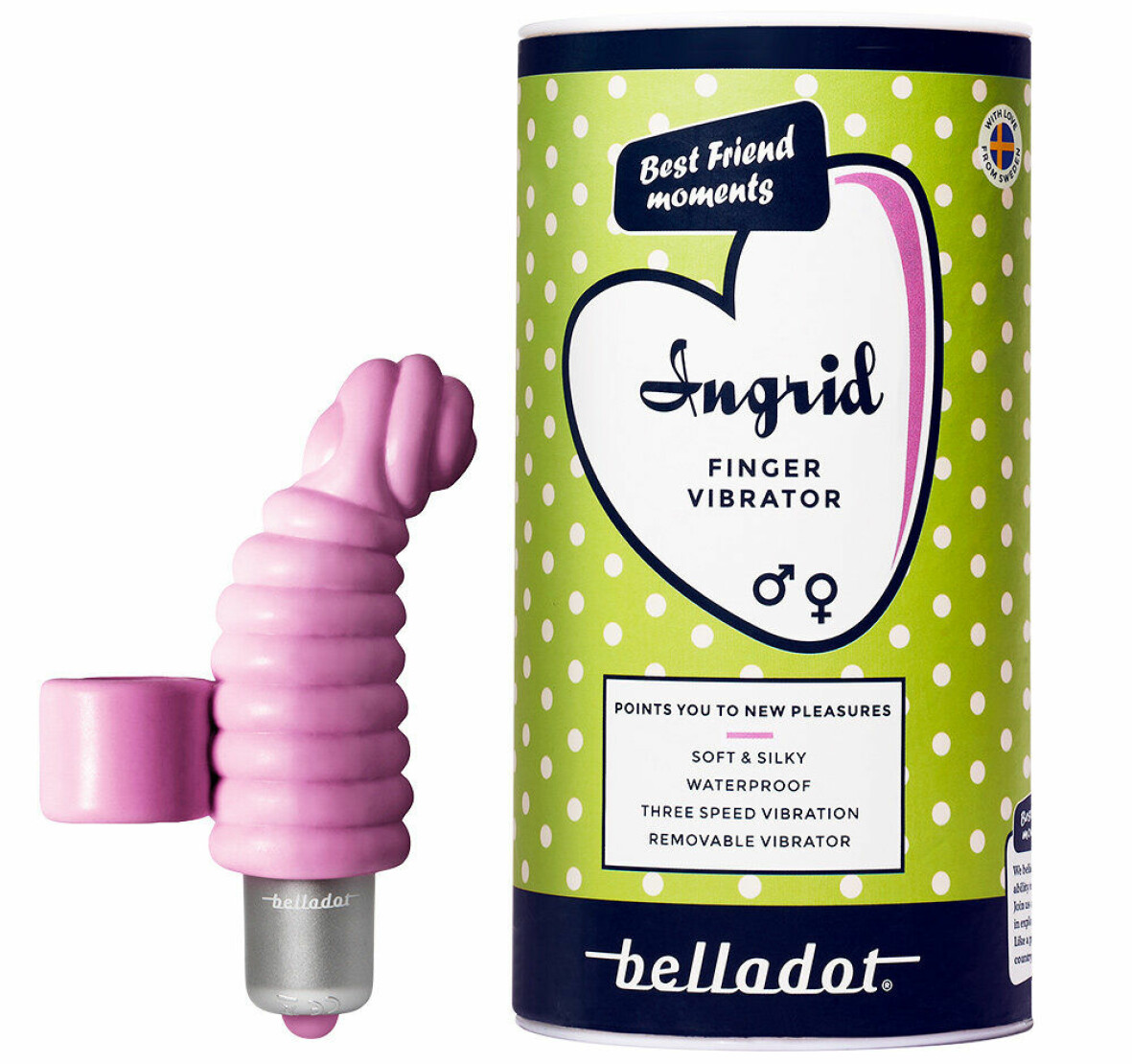 Rosa fingervibrator.