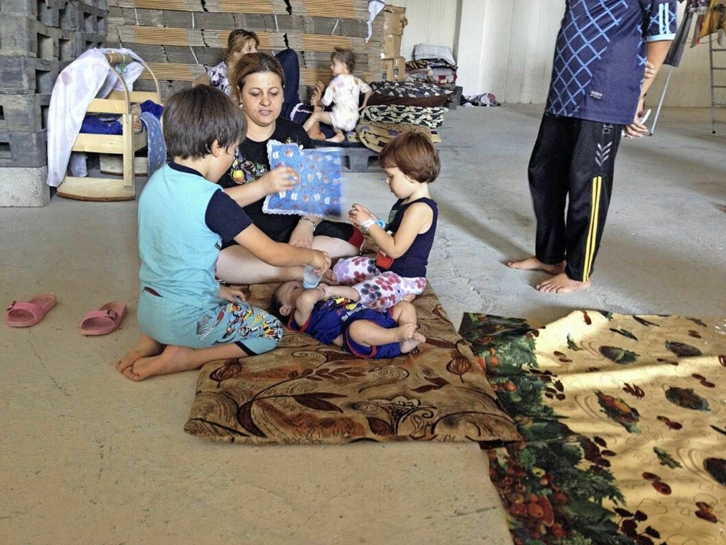 Familjen sökte skydd i staden Dohuk. Foto: Privat Firas familj.
