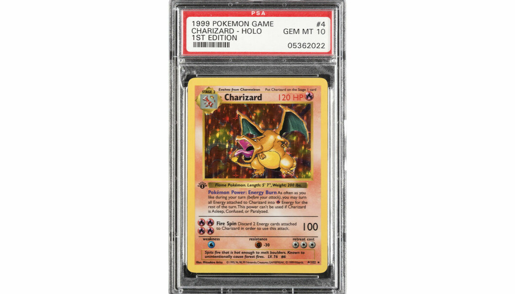 Pokémon-kortet gick för långt över tre miljoner kronor.