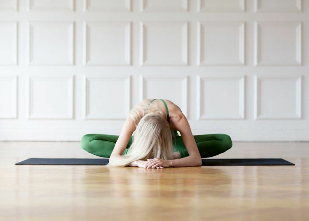 Fjärilen yinyoga