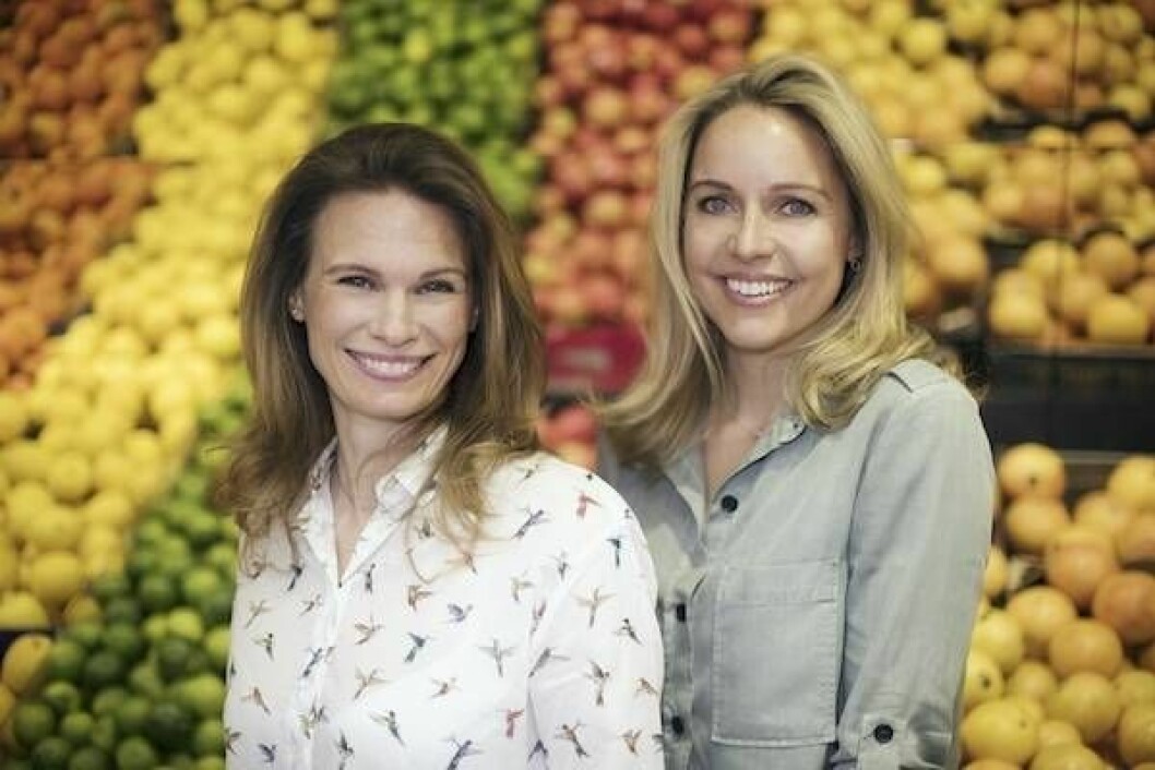 Mia Clase och Lina Nertby Aurell lärde sig att njuta av mat samtidigt som de vårdade sin snälla tarmflora.