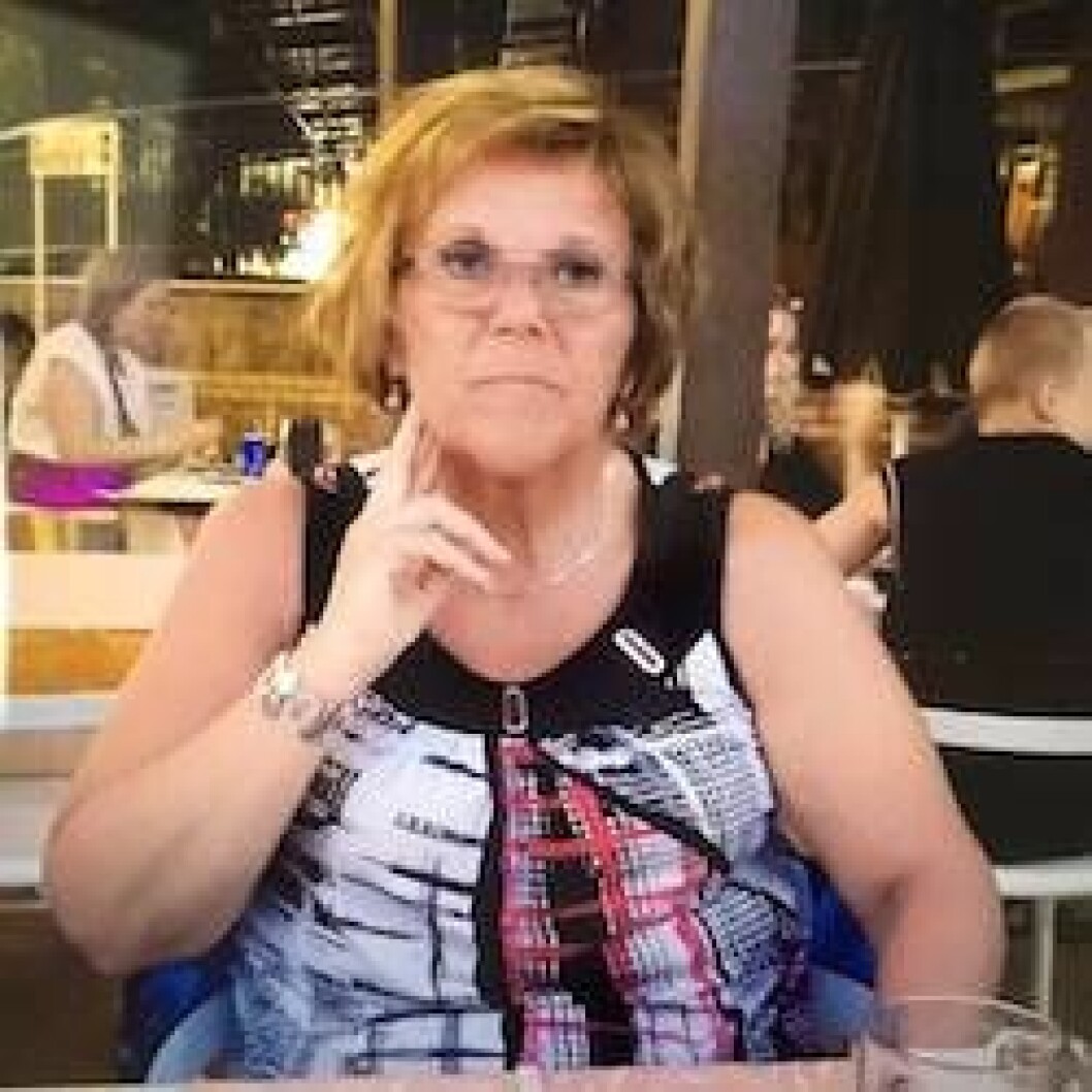 Carola ville inte erkänna för sig själv att hon var överviktig. Bilden är från en semesterresa i fjol. Carola ville inte erkänna för sig själv att hon var överviktig.